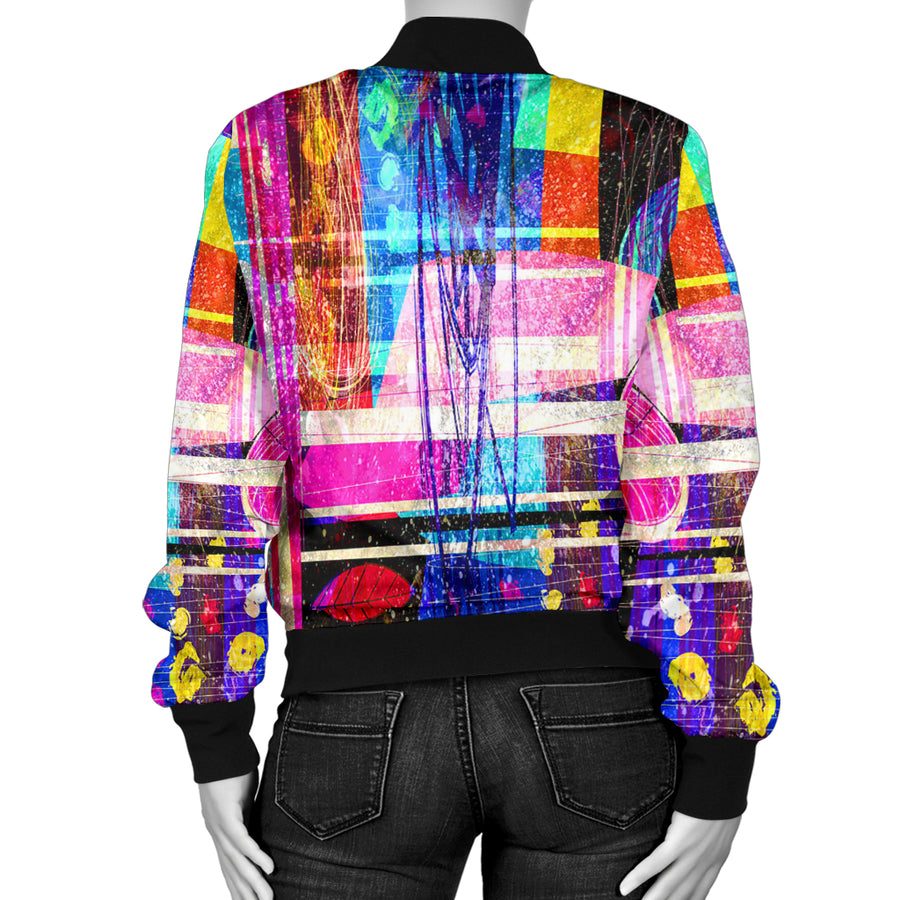 Be Noticed Custom Art Bomber Jacket