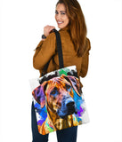 Rhodesian Ridgeback Colorful Custom Art Design
