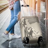 Relaxing Dog Day Out Luggage Cover