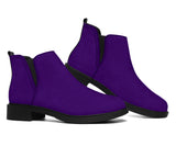 Vegan Purple Fashion Boots