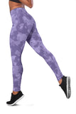Camo Leggings Purple