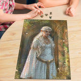 White Fairy Jigsaw Puzzle