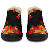Kimono Pattern Winter Snow Sneakers Custom Design