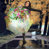 Umbrella- Brings Spring Flowers
