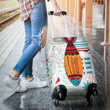 Arty Fish Luggage Cover
