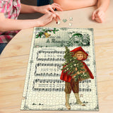 Away In A Manger Vintage Jigsaw Puzzle
