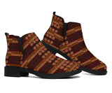 African Tribal Pattern Fashion Boots