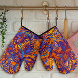 Paisley Watercolor Floral Pattern Batik