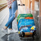Seaside Luggage cover