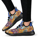 Summer Flowers Mesh Sneakers For Women
