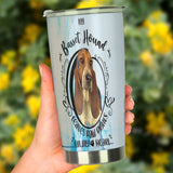 Basset Hound Leaves Paw Prints On My Heart