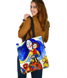 Child's Art Joyful Mom and Child Original Custom Design