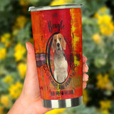 Beagle Leaves Paw Prints On My Heart