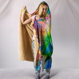 Love Under Fire Hooded Blanket