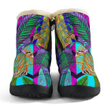 Tropical Hand Painted Leaves