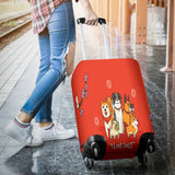 NP I Love Dogs Luggage Cover