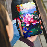 Water Lily Garden Oil Painting
