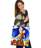 Child's Art Joyful Mom and Child Original Custom Design
