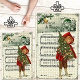 Away In A Manger Vintage Jigsaw Puzzle