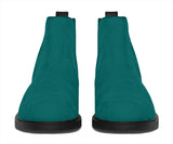 Vegan Teal Fashion Boots