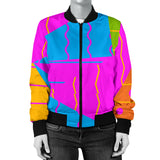 Triangles And Lines Women's Bomber Jacket