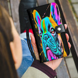 Colorful French Bulldog Custom Art Design