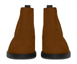 Vegan Chocolate Brown Fashion Boots