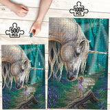 The Fairy & The Unicorn Jigsaw Puzzle