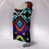 TRIBAL- Taos Morning and Midnight Hooded Blanket