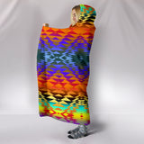TRIBAL- Taos Sunset Hooded Blanket