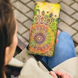 Clutch Purse Mandala Colorful Ancient Art