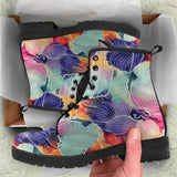 Watercolor Flowers Custom Boot Design