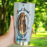 Basset Hound Leaves Paw Prints On My Heart