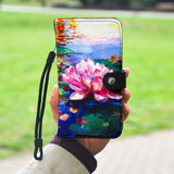 Water Lily Garden Oil Painting