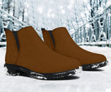Vegan Chocolate Brown Fashion Boots