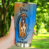 Boxer  Leaves Pawprints on my Heart