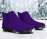 Vegan Purple Fashion Boots