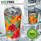 Flower Yellow Magical Dream Happy Day Tumbler
