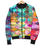 Women's Color Blending Custom Design Bomber Jacket