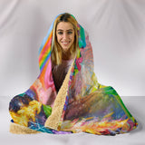 Love Under Fire Hooded Blanket
