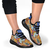 Summer Flowers Mesh Sneakers For Women