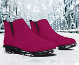Vegan Fushcia Fashion Boots