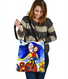 Child's Art Joyful Mom and Child Original Custom Design