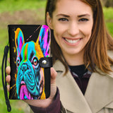 Colorful French Bulldog Custom Art Design