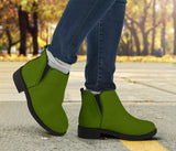 Vegan Green Fashion Boots