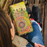 Clutch Purse Mandala Colorful Ancient Art