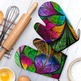 Multicolor Stained Glass Flower Style