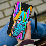 Colorful French Bulldog Custom Art Design