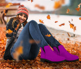 Vegan Pink Fashion Boots