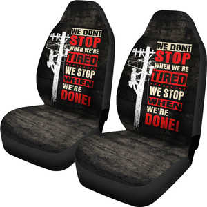 We Stop When We Are Done
